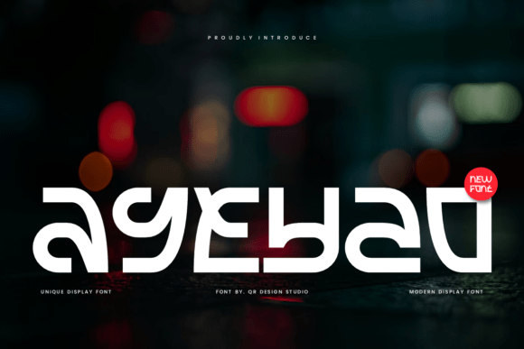 Ageyzo Font: Bold, Authentic Display Type for Scroll-Stopping Branding
