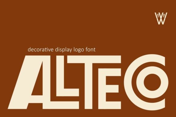 Allteco: A Bold Display Font for Scroll-Stopping Brand Content