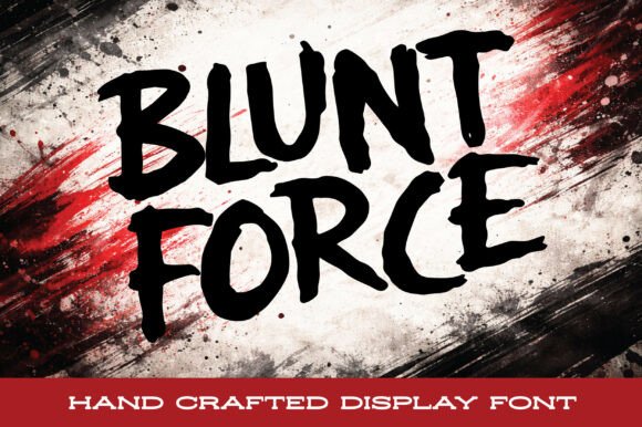 Blunt Force: A Display Font That Commands Attention