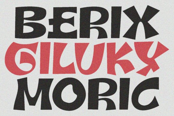 Brisck: A Bold, Handcrafted Display Typeface for Editorial Moments