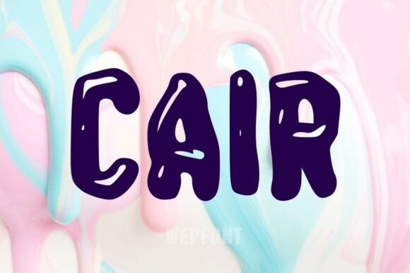 Cair: A Display Font That Brings Warmth to Brand Identity