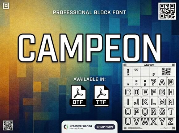 Campe: A Decorative Font That Makes Your Headlines Impossible to Scroll Past
