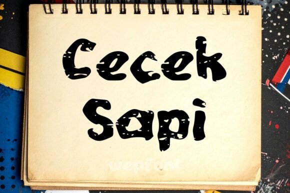 Cecek Sapi: A Display Font That Makes Your Brand Feel Warm & Uniquely Yours
