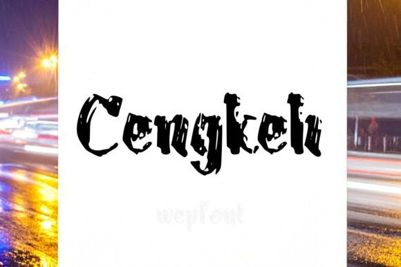 Cengkeh: A Confident Display Font for Modern Web Design