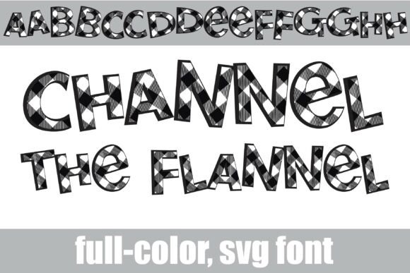 Channel the Flannel: A Warm, Textured Display Typeface for Editorial Calm