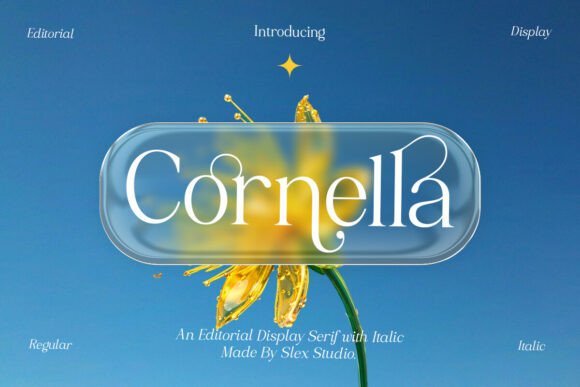 Cornella: An Elegant Editorial Serif for Modern Branding