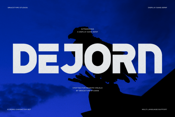 Dejorn: A Bold, Professional Sans Serif for Small Business Branding