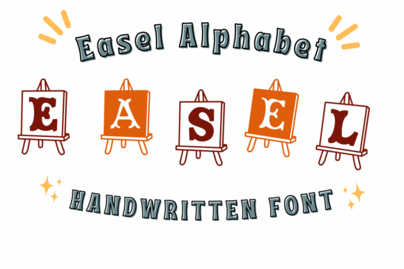 Easel Alphabet: A Display Typeface That Makes Your Headlines Stick