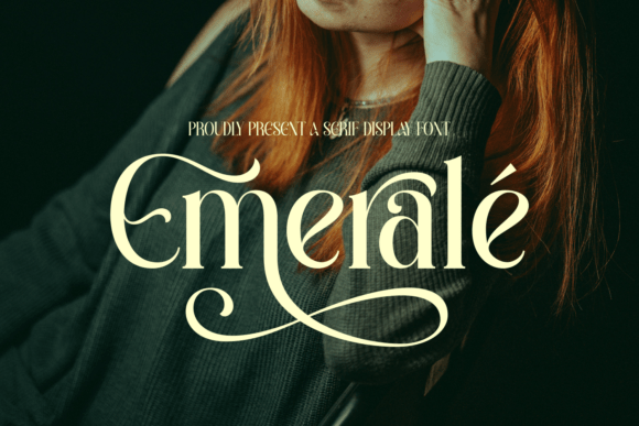Emerale: A Sophisticated Serif Font for Handmade Labels & Printables