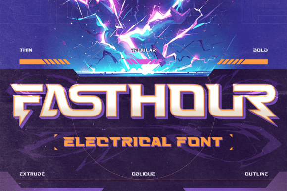 Fasthour: A Dynamic Display Font for Editorial Impact