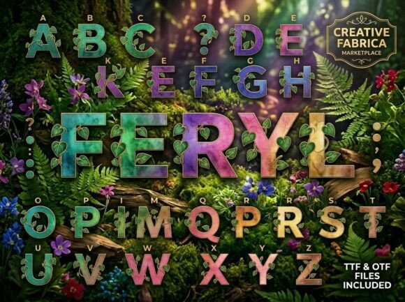 Feryl: A Decorative Typeface That Anchors Editorial Mood