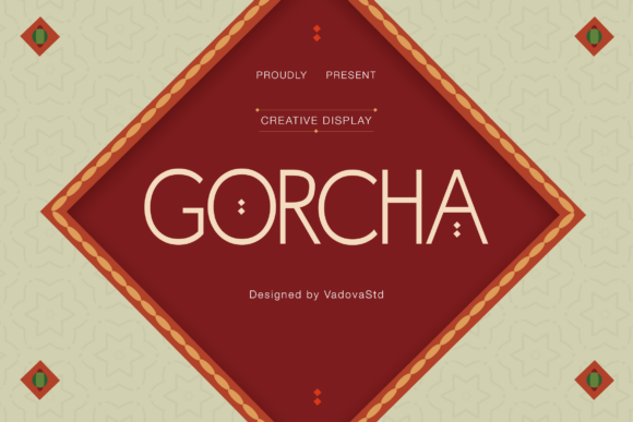 Gorcha: A Display Typeface That Commands Attention