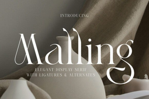 Malling: A Modern Serif Font for Thoughtful Editorial Design