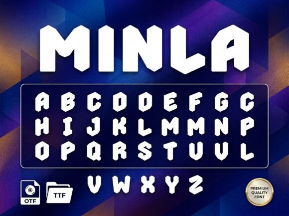 Minla: A Decorative Typeface That Anchors Editorial Mood