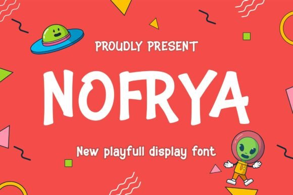 Nofrya: A Playful Display Font for Scroll-Stopping Brand Content