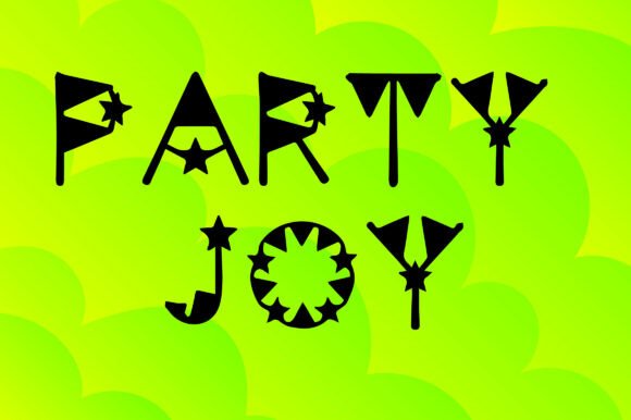 Party Joy: A Festive Display Font That Delivers Whimsy—Not Just Hype