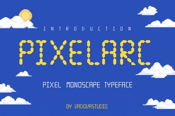 Pixelarc: A Retro Pixel Typeface for Scroll-Stopping Marketing