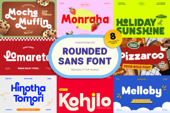 Rounded Sans Bundle: A Friendly Typeface for Warm, Readable Design