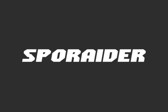 Sporaider Font: Bold, Clear & Built for Small Business Branding