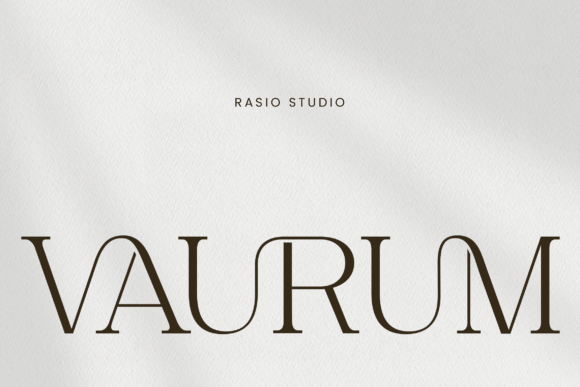 Vaurum: A Modern Serif Font That Elevates Your Brand