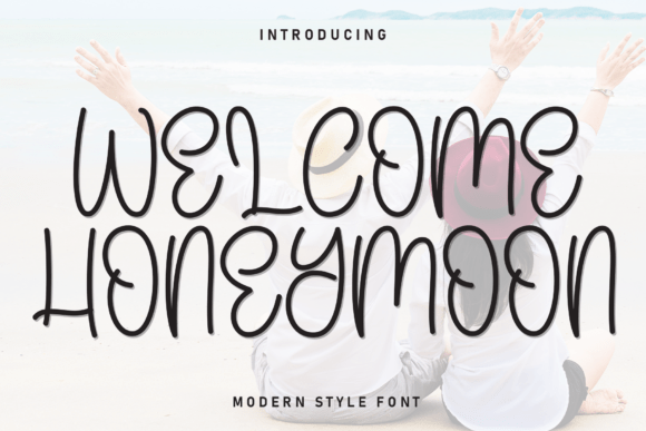 Welcome Honeymoon: A Handwritten Display Font That Feels Like a First Glimpse of the Sea
