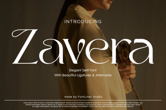 Zavera Serif Font for Small Business Branding